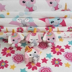 unicorn desenli keçe