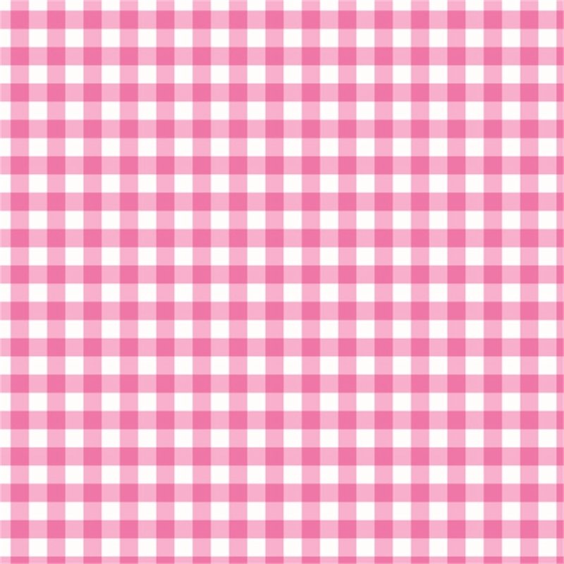 Koyu Pembe Beyaz Pötikare Keçe Plaka (DK P30)