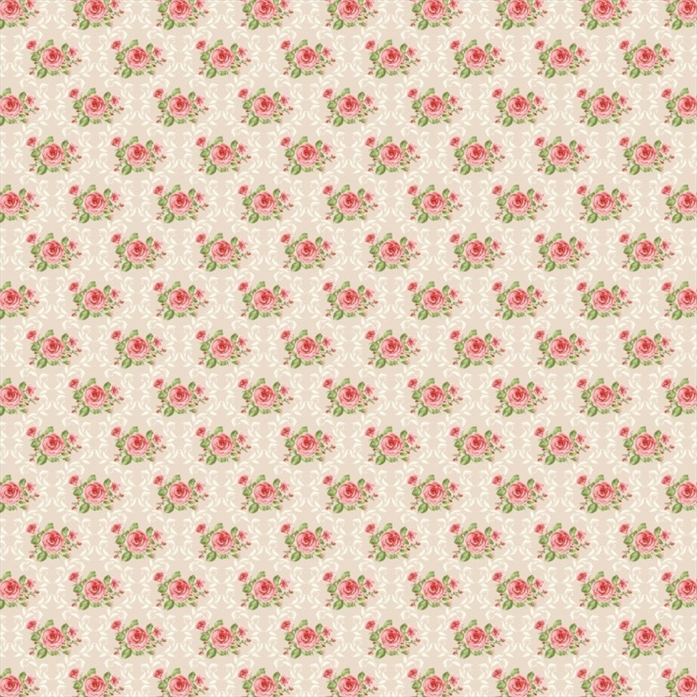 Shabby Chic Desenli Keçe Plaka (DK P223)