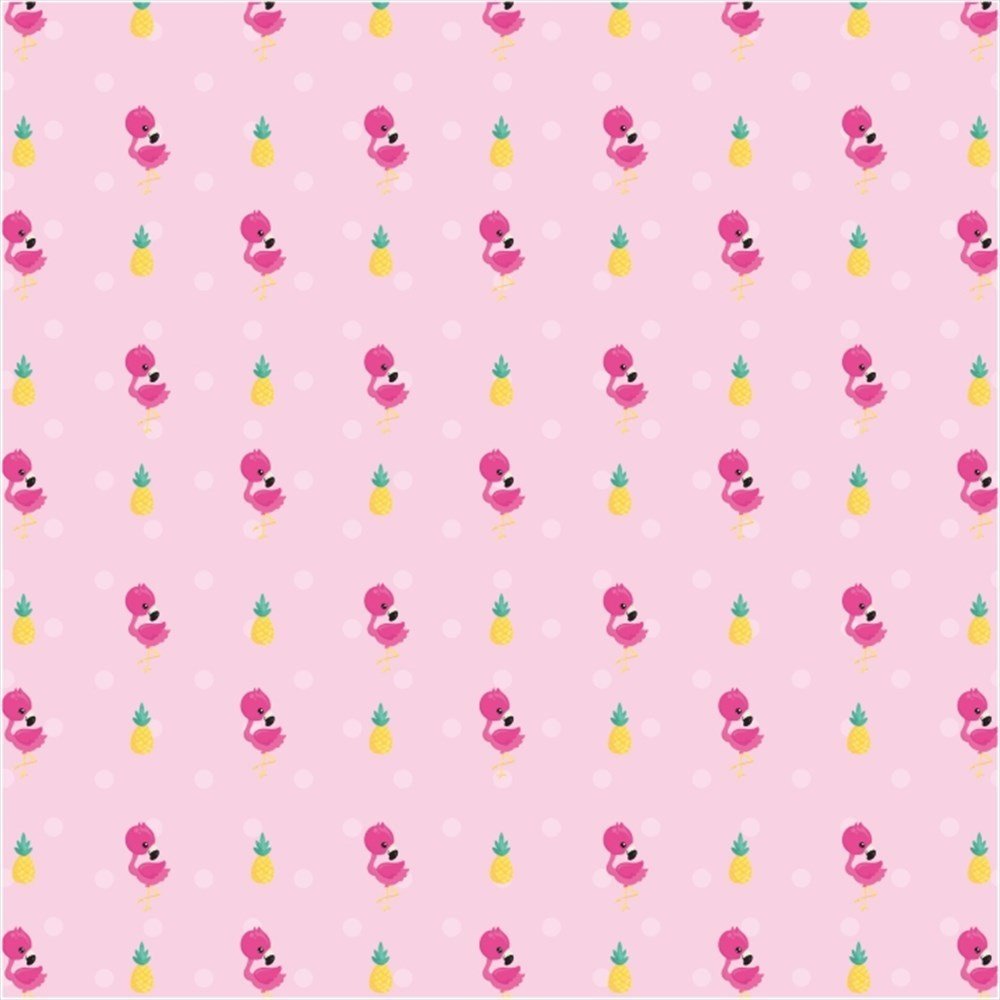 Flamingo Desenli Keçe Plaka (DK P317)