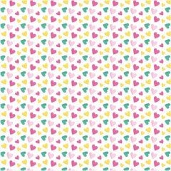 Kalp Desenli Keçe Plaka (DK P321)