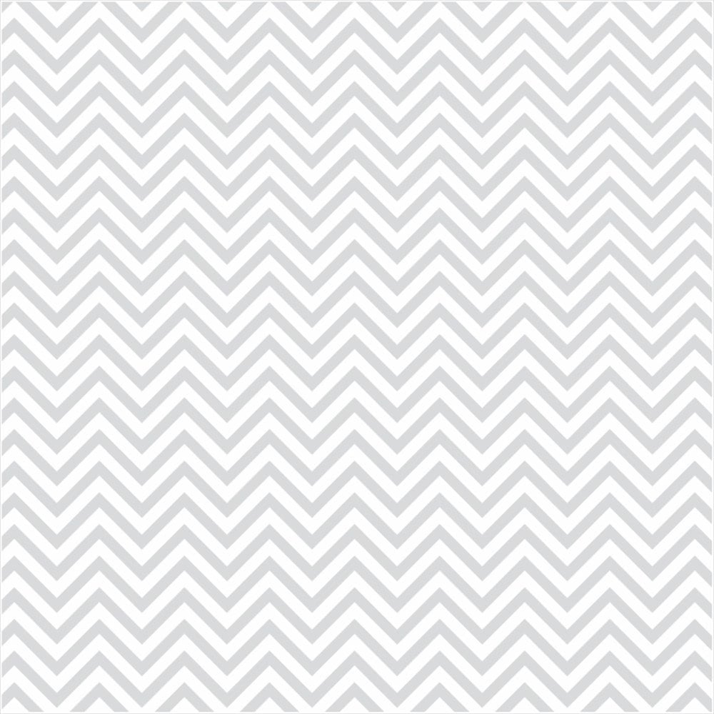 Açık Gri Zigzag  Desenli Keçe Plaka (DK P325)