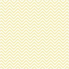 Sarı Zigzag  Desenli Keçe Plaka (DK P333)