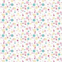 Karışık Puanlı Desenli Keçe Plaka  (DK P378)