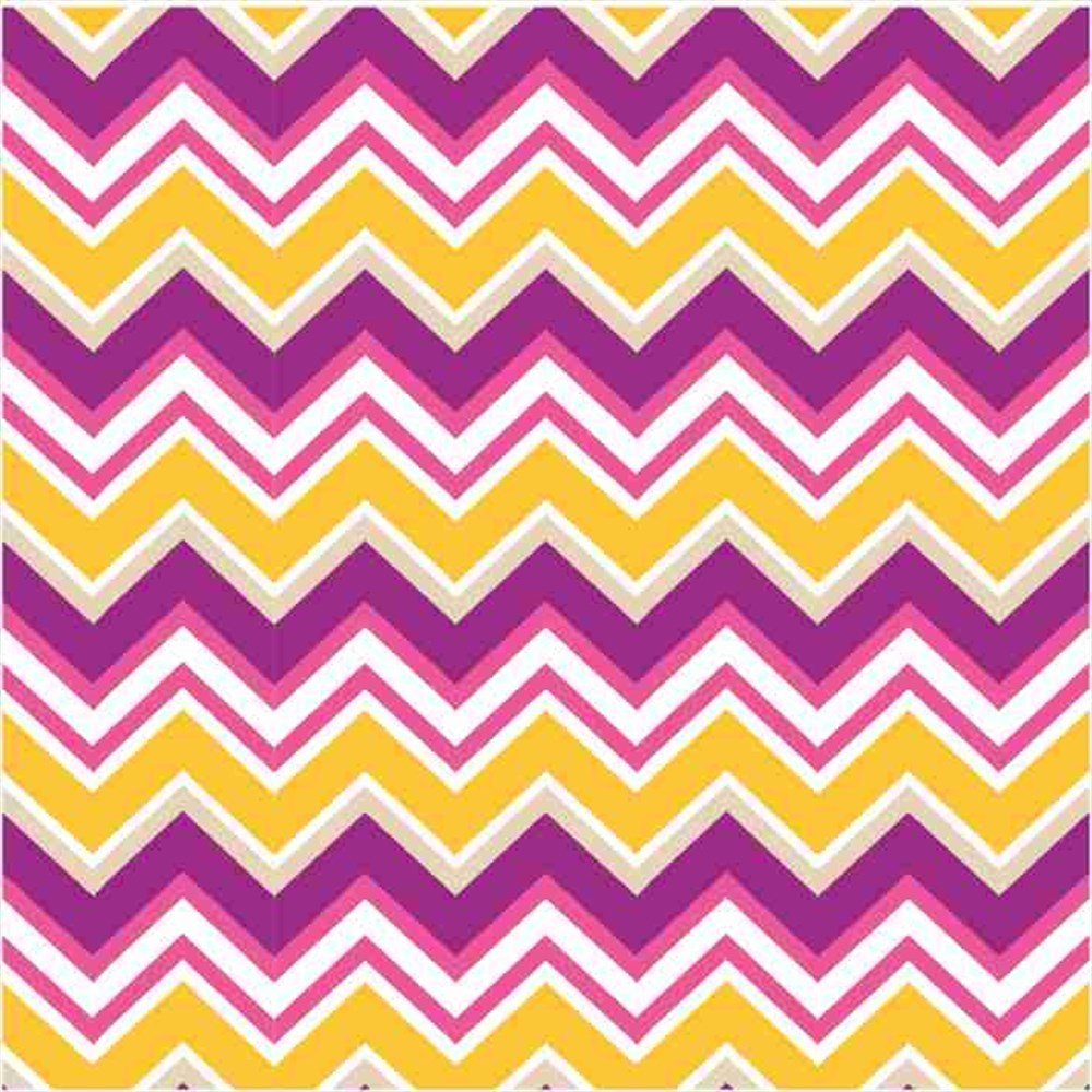 Zigzag Desenli Keçe Plaka  (DK P386)