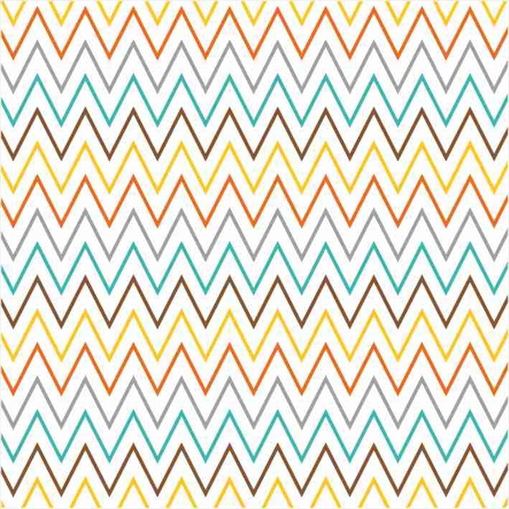 Zigzag Desenli Keçe Plaka  (DK P395)