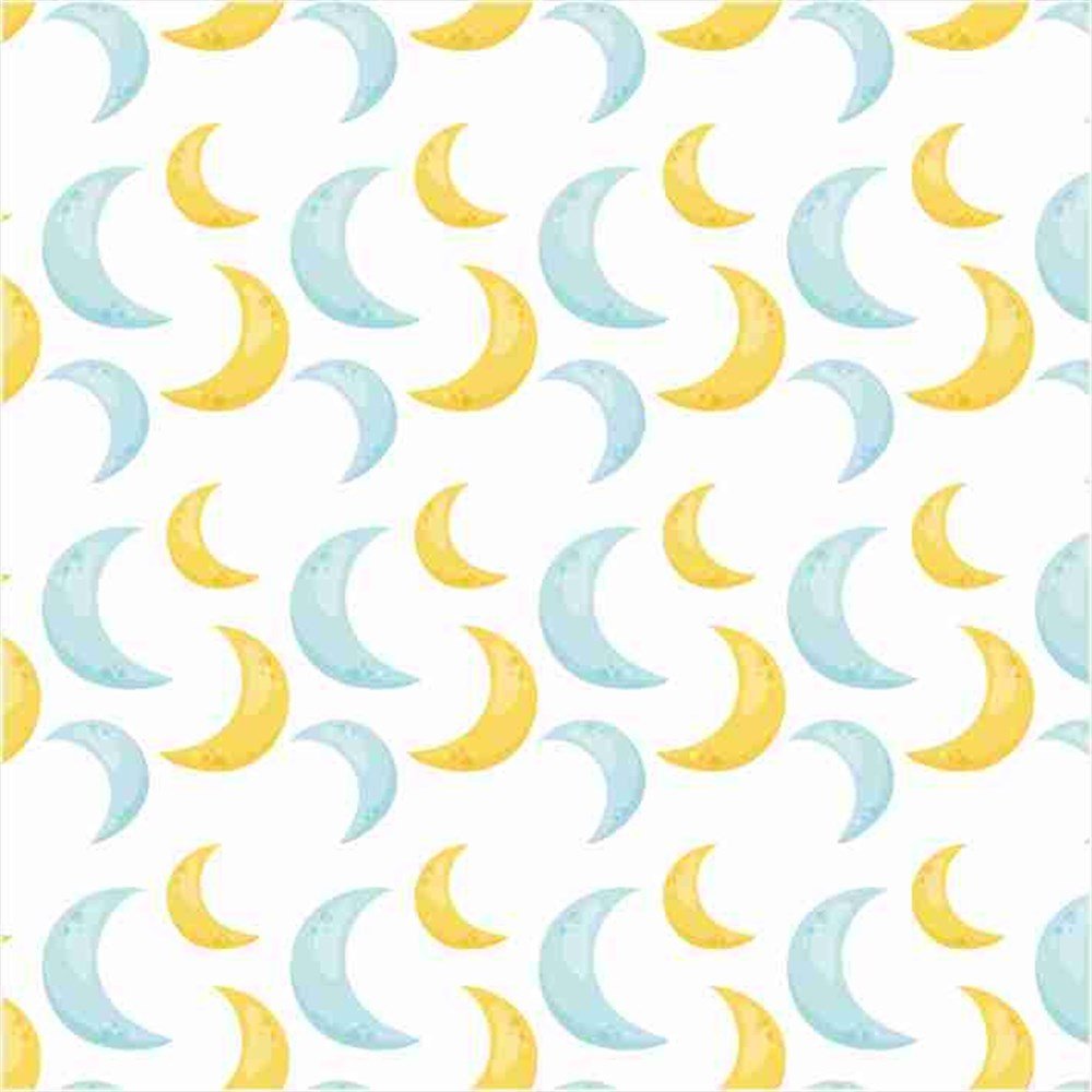 Safari Renkleri Ay Desenli Keçe Plaka  (DK P402)