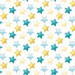 Yıldız Desenli Keçe Plaka  (DK P406)