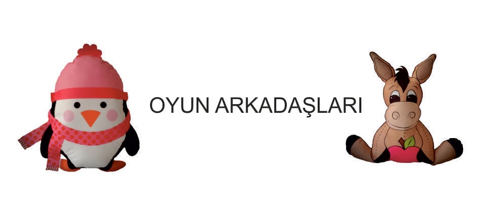 kEÇE OYUN ARKADAŞI ÇOCUK ODASI YASTIK