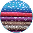 Desenli Keçe Kumaşlar